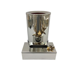 WB932 Orchid DustBin Set
